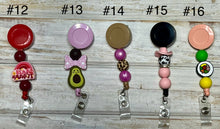 Beaded Badge Reels